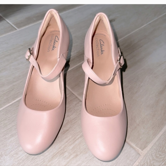 Clarks Women's Ambyr shine dress  Stelletos pink - Picture 3 of 7